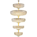 GobekUsa Crystal Living Room Chandelier: Modern Luxury High-Rise Villa Personality Creative Hotel Décor