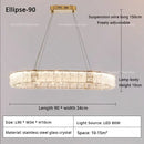 GobekUsa Crystal Living Room Chandelier Modern Simple Atmosphere Zhongshan Lamps