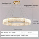 GobekUsa Crystal Living Room Chandelier Modern Simple Atmosphere Zhongshan Lamps