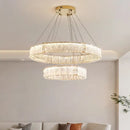 GobekUsa Crystal Living Room Chandelier Modern Simple Atmosphere Zhongshan Lamps