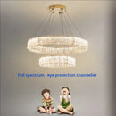 GobekUsa Crystal Living Room Chandelier Modern Simple Atmosphere Zhongshan Lamps