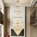 GobekUsa Crystal Loft Chandelier for Elegant Living Spaces