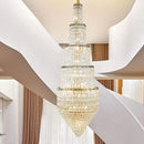 GobekUsa Crystal Loft Chandelier for Elegant Living Spaces