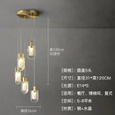 GobekUsa Crystal Loft Chandelier for Staircase, Living Room, and Apartment Luxe Lighting