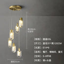 GobekUsa Crystal Loft Chandelier for Staircase, Living Room, and Apartment Luxe Lighting