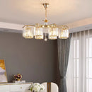 GobekUsa Crystal Lustre Chandelier: Modern Luxury Indoor Lighting Fixtures