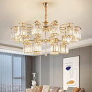 GobekUsa Crystal Lustre Chandelier: Modern Luxury Indoor Lighting Fixtures