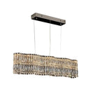 GobekUsa Crystal Luxe Chandelier for Modern Living Room, High-End Restaurant Light