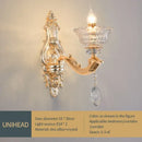 GobekUsa Crystal Luxe Pendant Lamp: Elegant European Style for Living Room and Restaurant