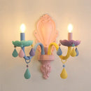 GobekUsa Crystal Luxury Candle Chandelier Vanity Pendant Light for Living Dining Bedroom