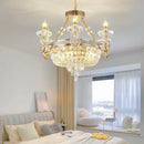 GobekUsa Crystal Luxury Chandelier for European Style Living Room, Bedroom, and Stairwell