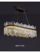 GobekUsa Crystal Pendant Chandelier for Home Decor