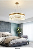 GobekUsa Crystal Pendant Chandelier for Home Decor