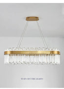 GobekUsa Crystal Pendant Chandelier for Home Decor