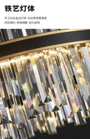 GobekUsa Crystal Pendant Chandelier for Home Decor