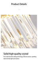 GobekUsa Crystal Pendant Chandelier for Home Decor