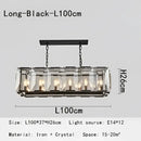 GobekUsa Crystal Pendant Chandelier - Ideal for Living Room, Bedroom, Kitchen, or Wine Shop.