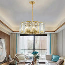 GobekUsa Crystal Pendant Chandelier - Ideal for Living Room, Bedroom, Kitchen, or Wine Shop.