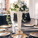 GobekUsa Crystal Vases Set for Dining Tables and Home Decor