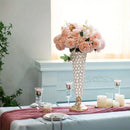 GobekUsa Crystal Vases Set for Dining Tables and Home Decor