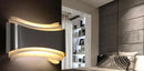 GobekUsa Curved Modern Wall Sconce with LED