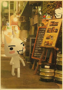 GobekUsa Cute 3D Cat Poster for Home Decor