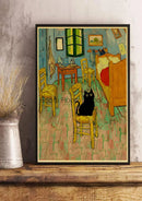 GobekUsa Cute Digital Cats Cartoon Poster Print