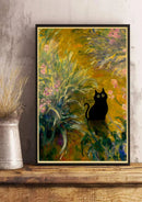 GobekUsa Cute Digital Cats Cartoon Poster Print