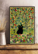GobekUsa Cute Digital Cats Cartoon Poster Print