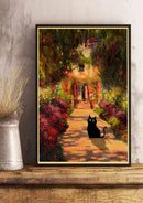 GobekUsa Cute Digital Cats Cartoon Poster Print