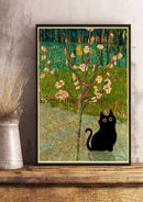 GobekUsa Cute Digital Cats Cartoon Poster Print