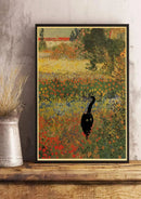 GobekUsa Cute Digital Cats Cartoon Poster Print