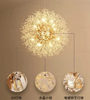 GobekUsa Dandelion Chandelier: Nordic Living Room, Bedroom, Dining Room Decor & Shop Pendant