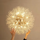 GobekUsa Dandelion Chandelier: Nordic Living Room, Bedroom, Dining Room Decor & Shop Pendant