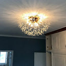 GobekUsa Dandelion Chandelier: Nordic Minimalist Wrought Iron LED Indoor Light for Living Room