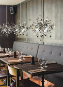 GobekUsa Dandelion Chandelier: Modern Nordic Pendant Light for Living Dining Room, Creative Balcony Fixture