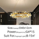 GobekUsa Dandelion Flower Chandelier: Modern LED Living Room Bedroom Indoor Decor Bouquet Lamps