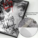 Classical david graffiti art canvas print bedroom wall decor by Decorbites