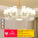 GobekUsa Deluxe Duplex Living Room Chandelier - Elegant Villa & Hotel Pendant Lighting