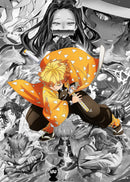 GobekUsa Demon Slayer Anime Canvas Poster for Home Decor