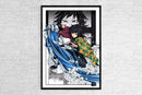 GobekUsa Demon Slayer Anime Canvas Poster for Home Decor
