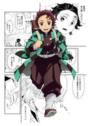 GobekUsa Demon Slayer Anime Canvas Poster for Home Decor