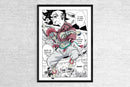 GobekUsa Demon Slayer Anime Canvas Poster for Home Decor
