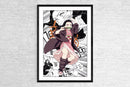GobekUsa Demon Slayer Anime Canvas Poster for Home Decor