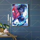 GobekUsa Demon Slayer Rengoku Art Poster Canvas for Home
