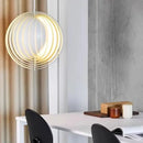 GobekUsa Designer Moon LED Chandelier Nordic Art Hanging Lights