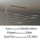 GobekUsa Dimmable Nordic LED Ceiling Chandelier for Living Room