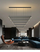 GobekUsa Dimmable Nordic LED Ceiling Chandelier for Living Room