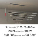 GobekUsa Dimmable Nordic LED Ceiling Chandelier for Living Room