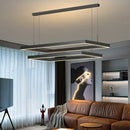 GobekUsa Dimmable Nordic LED Ceiling Chandelier for Living Room
